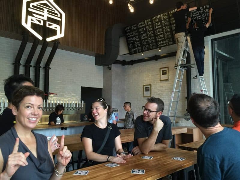 First Thirsty customers to ZhangMen Brewing opening in Taichung